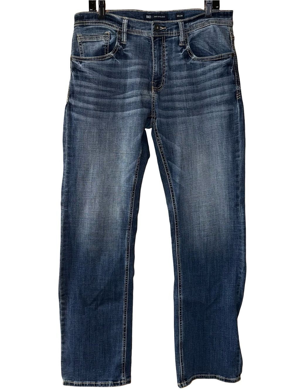 Buckle BKE Jake Straight Leg jeans men’s sz 33 x 34 embroidered pockets